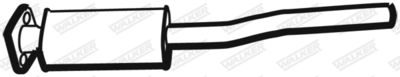 Front Muffler WALKER 19594