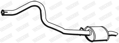 Rear Muffler WALKER 19616