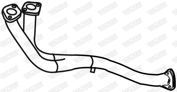 WALKER 19624 Exhaust Pipe