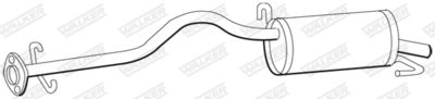 Rear Muffler WALKER 19648