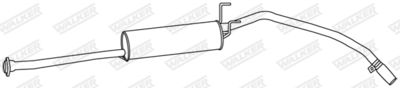 Rear Muffler WALKER 19660
