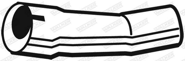 WALKER 19703 Exhaust Pipe