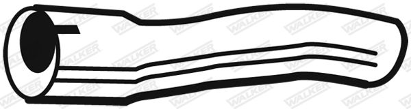 WALKER 19707 Exhaust Pipe