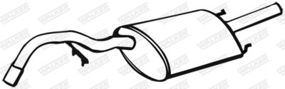 Rear Muffler WALKER 19725