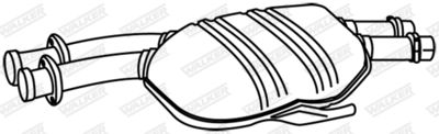 Centre Muffler WALKER 19730