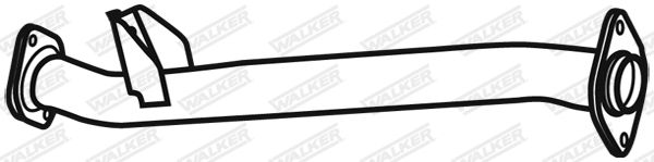 WALKER 19821 Exhaust Pipe