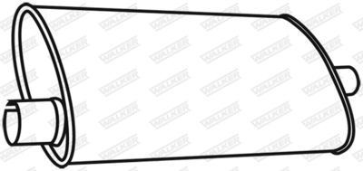 Centre Muffler WALKER 19829