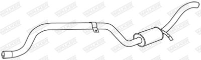 Rear Muffler WALKER 19831