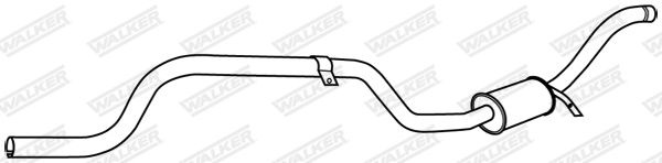 WALKER 19832 Rear Muffler
