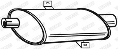 Centre Muffler WALKER 19836