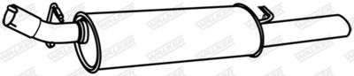 Rear Muffler WALKER 19964