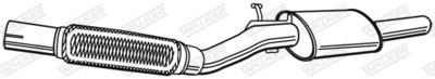 Centre Muffler WALKER 21040