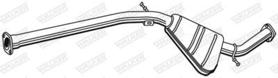 Centre Muffler WALKER 21083