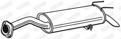 Rear Muffler WALKER 21115