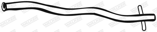 WALKER 21117 Exhaust Pipe