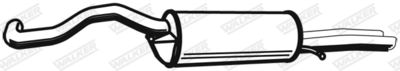 Rear Muffler WALKER 21197