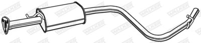 Centre Muffler WALKER 21295