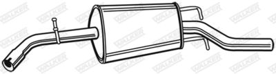 Rear Muffler WALKER 21412