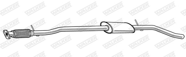 WALKER 21414 Centre Muffler