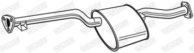 Centre Muffler WALKER 21439