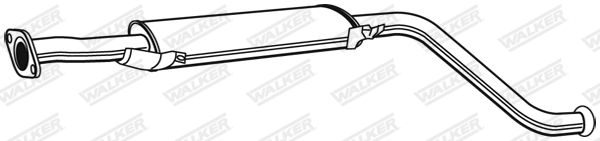 WALKER 21483 Centre Muffler