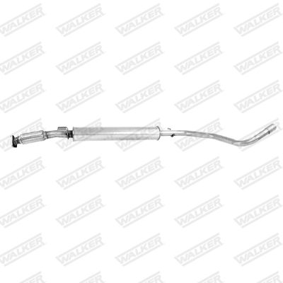 Centre Muffler WALKER 21498
