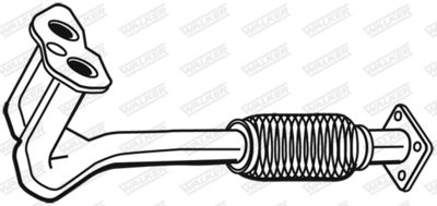 Exhaust Pipe WALKER 21501