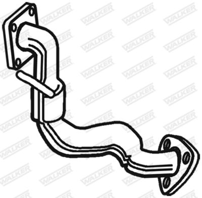 Exhaust Pipe WALKER 21530