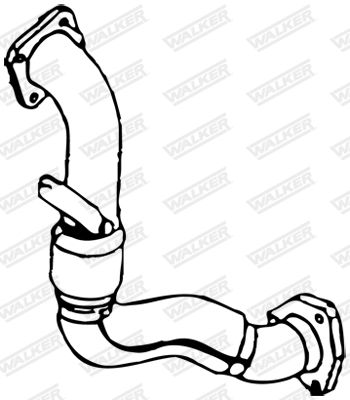 Exhaust Pipe WALKER 21531