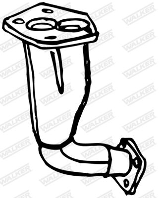 Exhaust Pipe WALKER 21535