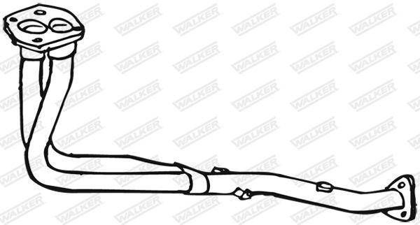 WALKER 21536 Exhaust Pipe
