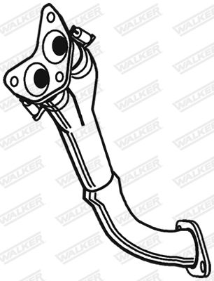 Exhaust Pipe WALKER 21538