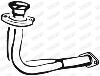 Exhaust Pipe WALKER 21546