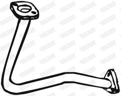 Exhaust Pipe WALKER 21555