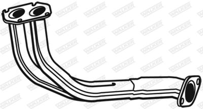 Exhaust Pipe WALKER 21558