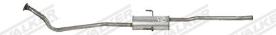 Front Muffler WALKER 21588