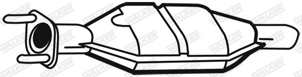 WALKER 21698 Catalytic Converter