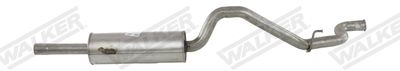 Rear Muffler WALKER 21705