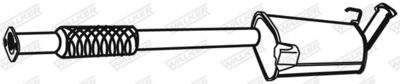 Centre Muffler WALKER 21734