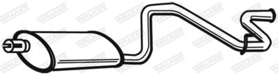 Rear Muffler WALKER 21745