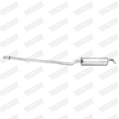 Rear Muffler WALKER 21760
