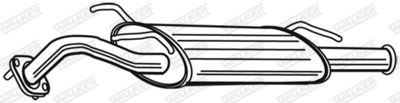 Rear Muffler WALKER 21769