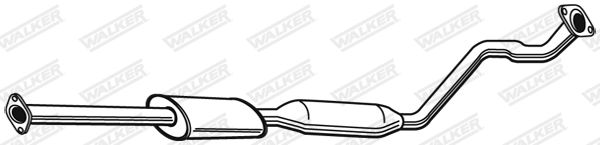WALKER 21771 Centre Muffler