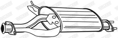 Centre Muffler WALKER 21774