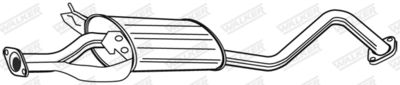 Centre Muffler WALKER 21776