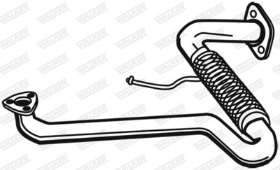 Exhaust Pipe WALKER 21790
