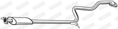 Centre Muffler WALKER 21835