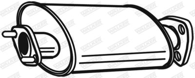 Front Muffler WALKER 21985