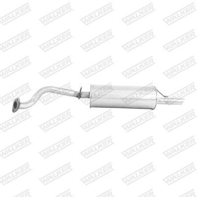 Rear Muffler WALKER 22013