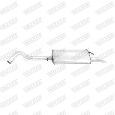 Rear Muffler WALKER 22036
